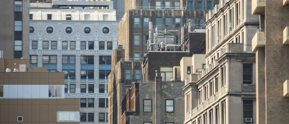View on some of Manhattan buildings.